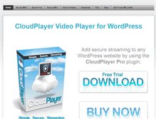 Tablet Screenshot of cloudplayer.pro